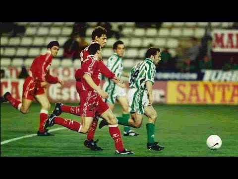 Betis 2 - Rayo Vallecano 0. Copa del Rey 1996/97.