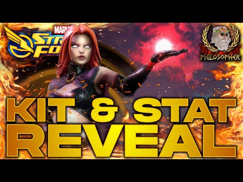 Marauders Rework! - Madelyne Pryor Kit and Stats Reveal - Marvel Strike Force - MSF
