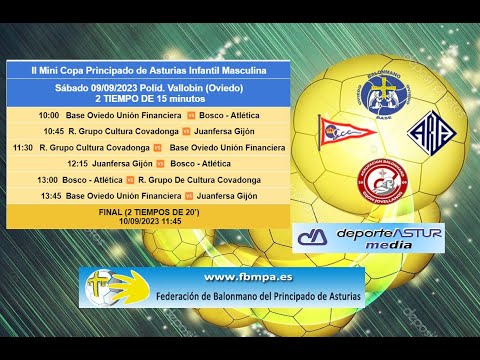 JUANFERSA GIJÓN Vs GRUPO COVADONGA FINAL II MINICOPA PRINCIPADO DE ASTURIAS INFANTIL MASCULINA