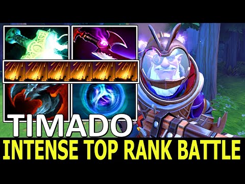 Timado Full Items Sniper Play in Dota 2 7.32 [Gameplay Highlights]