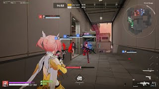 [Strinova] Insane hard carrying my AI teammates with magical girl Fuchsia