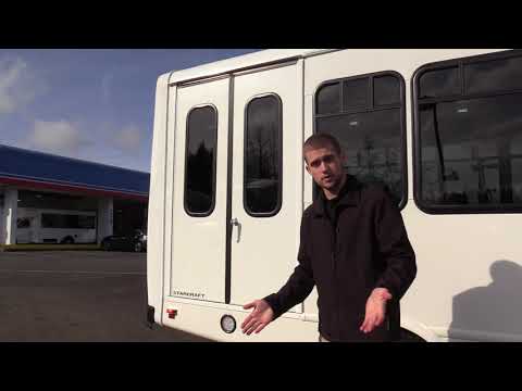 2018 Ford Starcraft Allstar 12 Passenger + 2 Wheelchairs Shuttle Bus - S01582