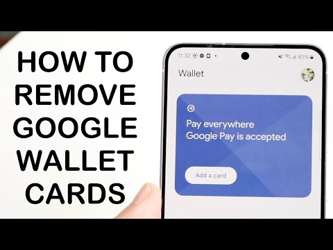 How To Remove Tickets, Passes, & Cards In Google Wallet!