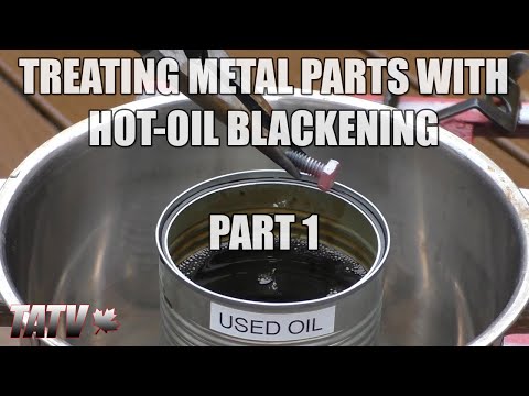 Treating Metal Parts with Hot-Oil Blackening - Part 1