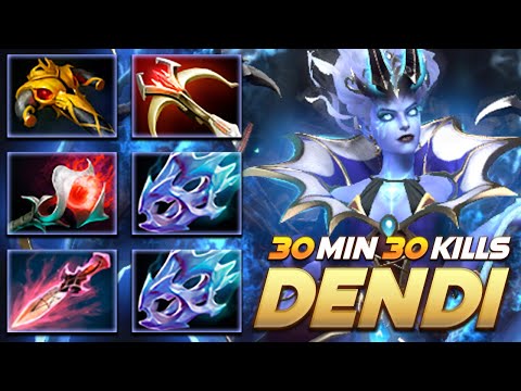 Dendi Queen of Pain 30 MIN 30 KILL Reaction - Dota 2 Pro Gameplay [Watch & Learn]