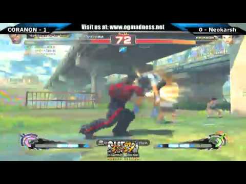 OGM Presents FGA: SSF4:AE Online Tournament - 7/12/11 - 1st Match: Neokarsh2D Vs. OGM CORANON