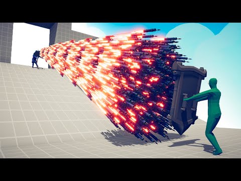 ZOMBIE MIRROR SHIELD vs EVERY GOD - TABS | Totally Accurate Battle Simulator