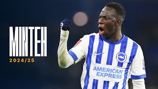 Best Of Yankuba Minteh 2024/25 | Goals, Assists & Vital Tackles!