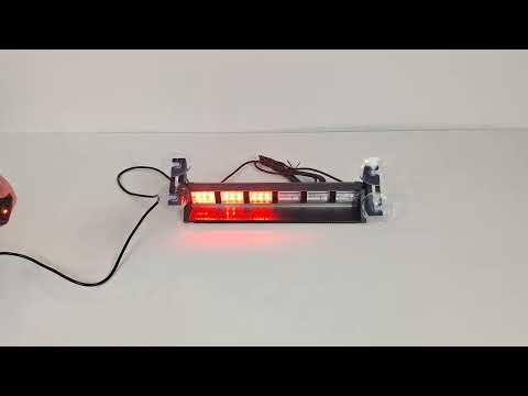 Проблесковый маячок под лобовое стекло 30см Стробоскоп синий - фото 1 - id-p3020558357