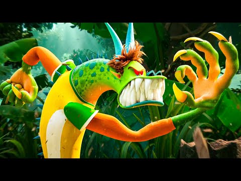 Hotel Transylvania 4: Transformania - Johnny and Dracula in the Jungle Scene (2022) Movie Clip