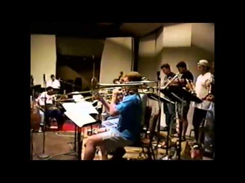 UMass Jazz Ensemble 1 1994 recording studio footage