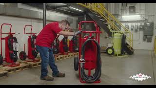 How to Inspect a Stored Pressure Wheeled Fire Extinguisher - Training Video
