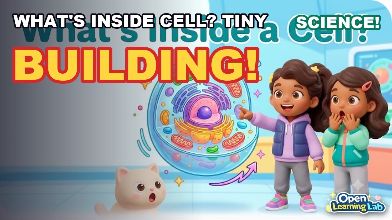 What's Inside a Cell? The Tiny Building Blocks of Life | Science for Kids