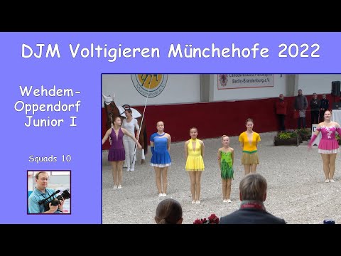 Wehdem-Oppendorf Junior I - Squads 10 - DJM Münchehofe 2022