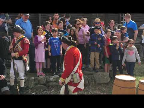 colonel barrett's farm re-enactment, part 1.