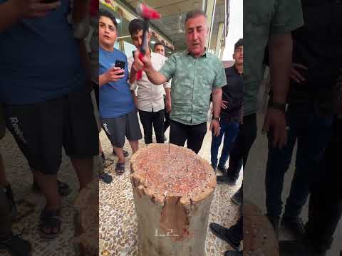 Can you hammer a nail in 3 strokes?☠️