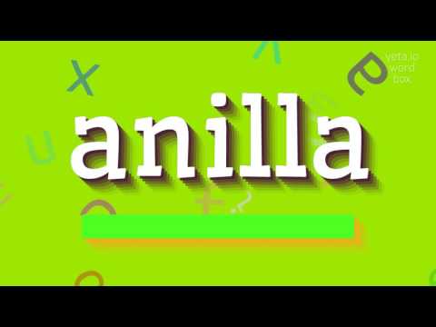ANILLA - HOW TO PRONOUNCE IT? #anilla