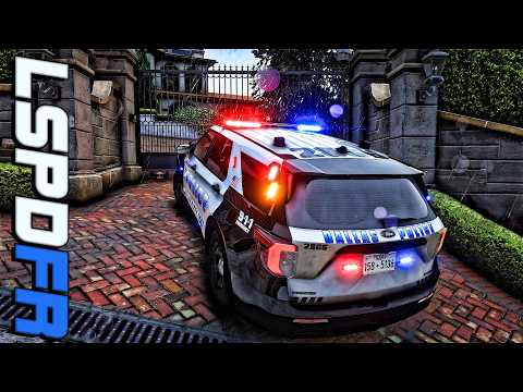 GTA 5 Mod Lspdfr|| City Patrol Dallas PD Ford Explorer #lspdfr #stevethegamer55