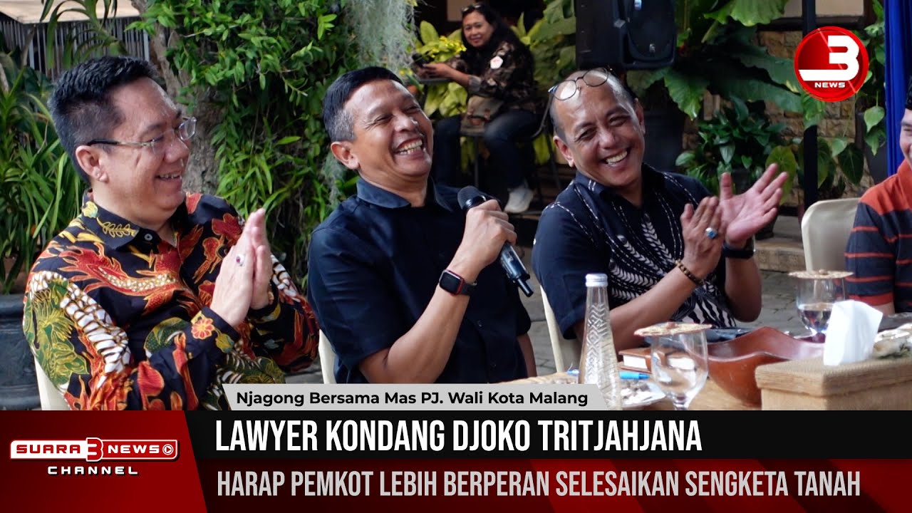 Djoko Tritjahjana Harap Pemkot Lebih Berperan Selesaikan Sengketa Tanah di Kota Malang