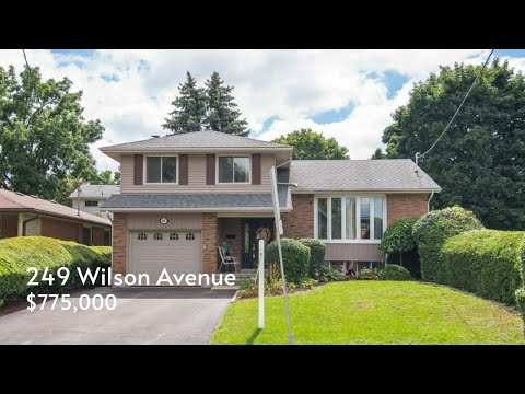 249 Wilson Avenue, Kitchener On. $775,000 House Tour