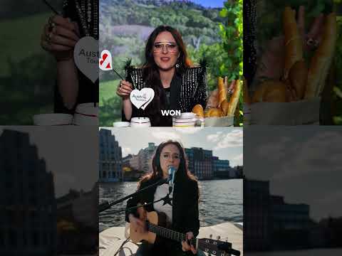 Video Thumbnail: Like a satellite, Veronica Fusaro is in orbit all the way around us 💫 | #Eurovision2026