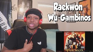 FIRST TIME HEARING-  Raekwon - Wu-Gambinos (REACTION)
