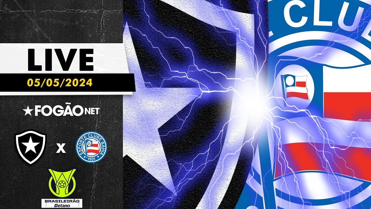 LIVE | Pré-jogo de Botafogo x Bahia, pela quinta rodada do Campeonato Brasileiro