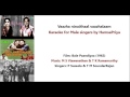 Vaazha Ninaithaal Vaazhalaam Karaoke With Lyrics For Male Singers By HamsaPriya 11 11 2016