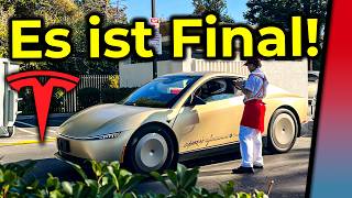 Sieht so das autonome Robotaxi final aus? Tesla Cybercab NEU!