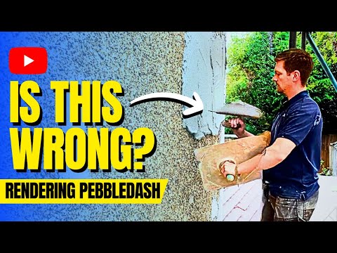 Can You Render Pebbledash Walls?? TRUTH EXPOSED...