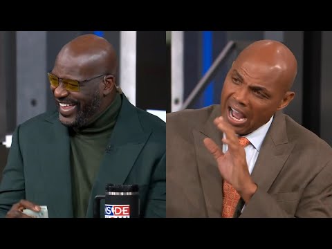 Charles Barkley calls Shaq "poor a*s man" for being worth $700m and not $1B 😂