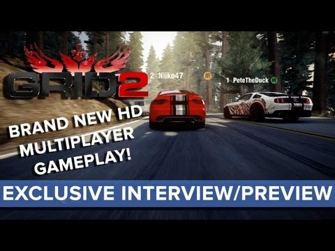 Grid 2 - EXCLUSIVE Multiplayer Preview/Interview - Eurogamer