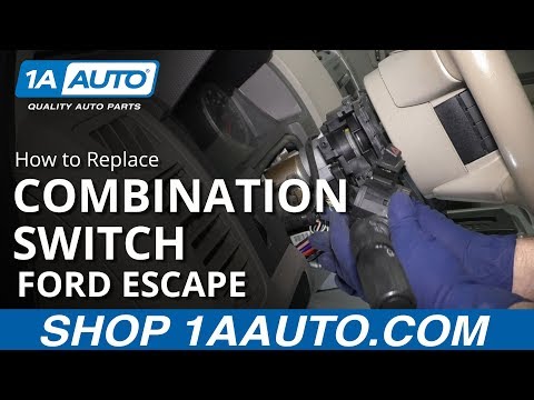 How to Replace Combination Switch 08-12 Ford Escape