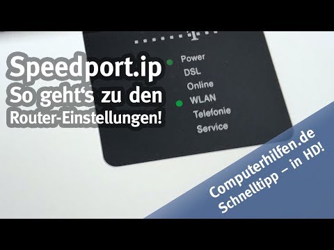 Speedport.ip: So geht's zum Router!