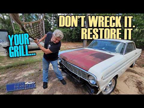 Aluminum Car Grille Restoration at Home