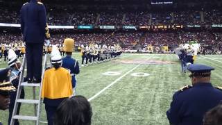 SU Marching Band &quot;Marry Me&quot; Proposal Bayou Classic 2014