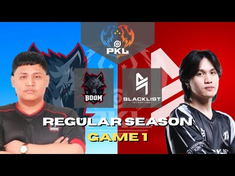 INSANE GAME! BOOM Esports vs Blacklist International Game 1 | PKL Spring 2025 | Regular Season