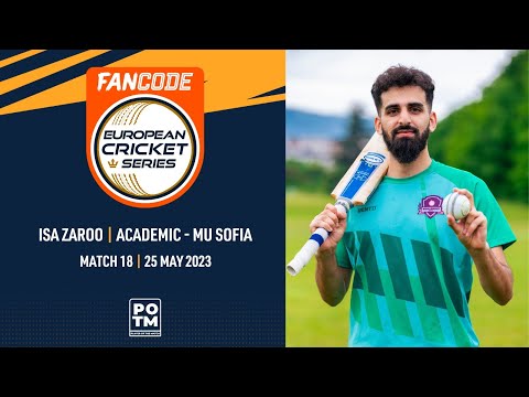 POTM: I.Zaroo - MUS vs PLE | Highlights | FanCode ECS Bulgaria | 25 May 2023 | ECS23.373