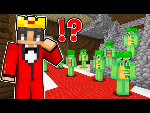 Hide and Seek with 100 Friends in Minecraft!