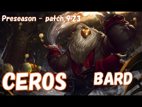【日本サーバーさん】DFM CEROS バード(Bard) VS サイオン(Sion) SUP - Patch9.23 JP Ranked【LOL】