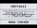 Tool Forty Six 2 Original Audio Light Theme Drum Sheet Music
