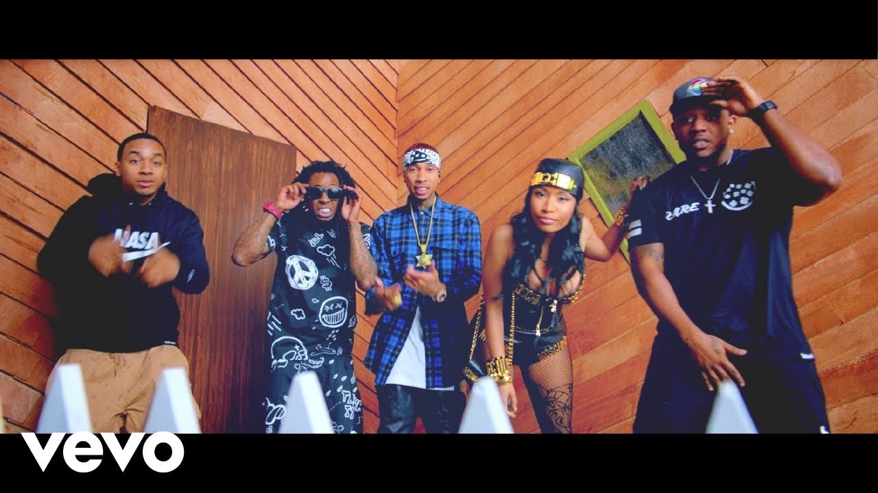 Young Money (Tyga, Nicki Minaj, Lil Wayne) – “Senile”