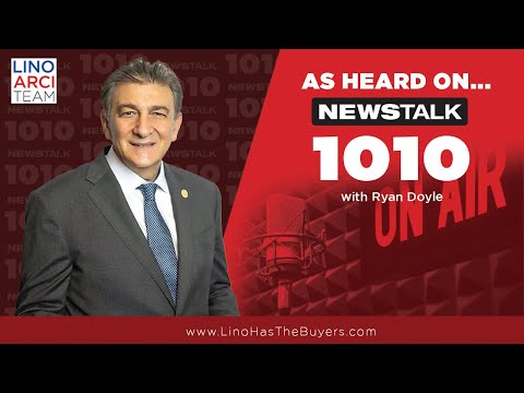 Lino Arci is the name you can Trust - Featured on Newstalk1010 with Ryan Doyle