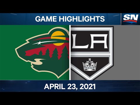 NHL Game Highlights | Wild vs. Kings – Apr. 23, 2021