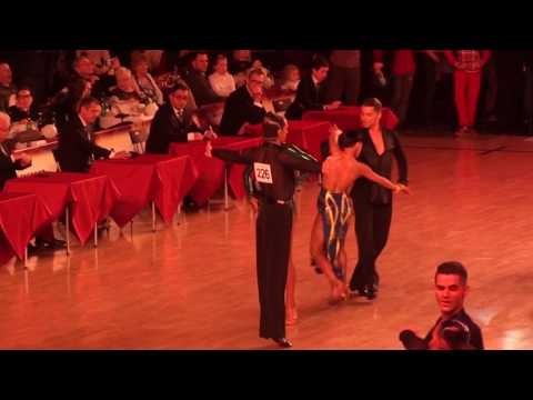 Latin Kvartal Cup 2017 World Open Latin 1/4 Paso Artem Semerenko - Valeriya Kachalko