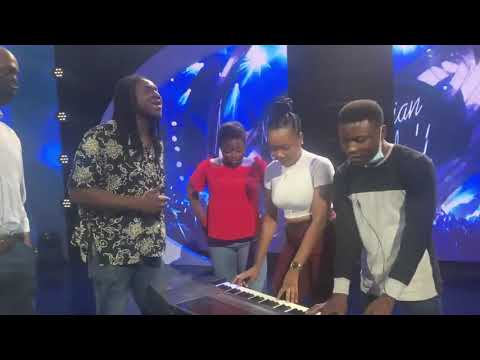 Kingdom, Francis and Akunna Sings Mighty God | Nigerian Idol BTS