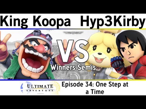 TUA: Episode 34 - TCM | King Koopa (Wario) vs. Hyp3Kirby (Isabelle, Mii Brawler) - Winners Semis