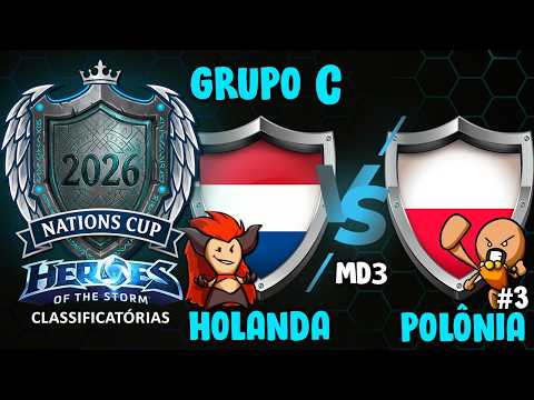 Holanda x Polônia #3 [Copa das Nações de HOTS 2026] Classificatórias Grupo C