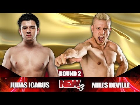 46. Miles Deville vs. Judas Icarus - NEW 3 (Match #13 of 19)
