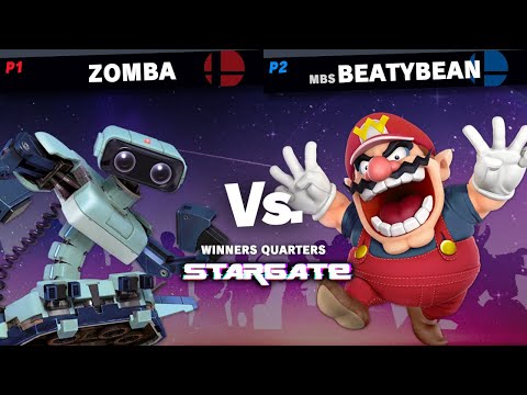 Stargate #5 | Zomba (Rob) vs BeatyBean (Wario) Winners Quarters
